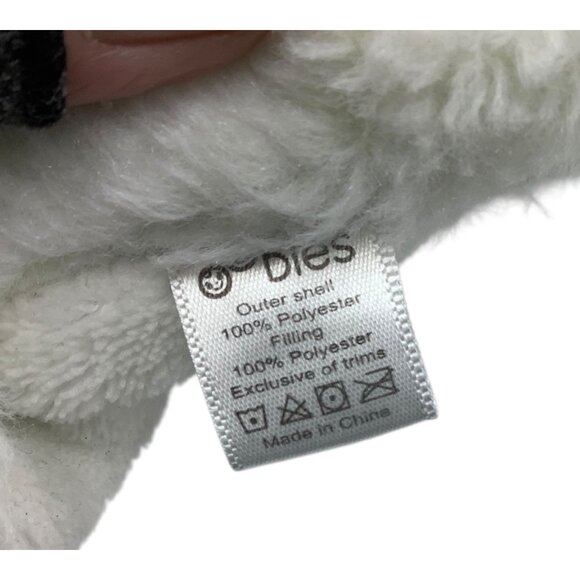 Oobles Danbar Bunny Baby Security Blanket Lovey Plush Stuffed Animal 16”x15” - Picture 3 of 8